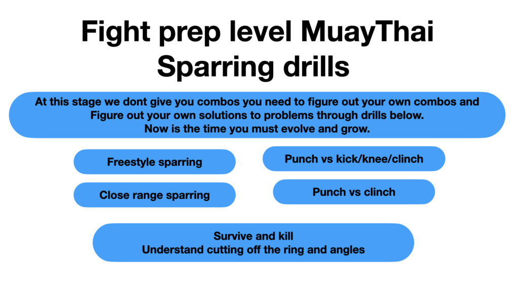 MuayThai kickboxing class